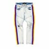 Elite Denim (kids Blue/red/yellow Stripe Jean) New Arrivals 2 Elite Denim (kids Blue/red/yellow Stripe Jean) New Arrivals