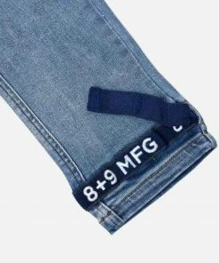 Eight & Nine (blue / Navy Trapped Slim Utility Wash Jean)