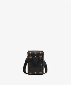 Mcm (black /orange Crossbody In Color Splash Visetos Bag) New Arrivals