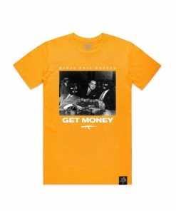 Hasta Muerte (gold “blessed Hustle T-shirt)