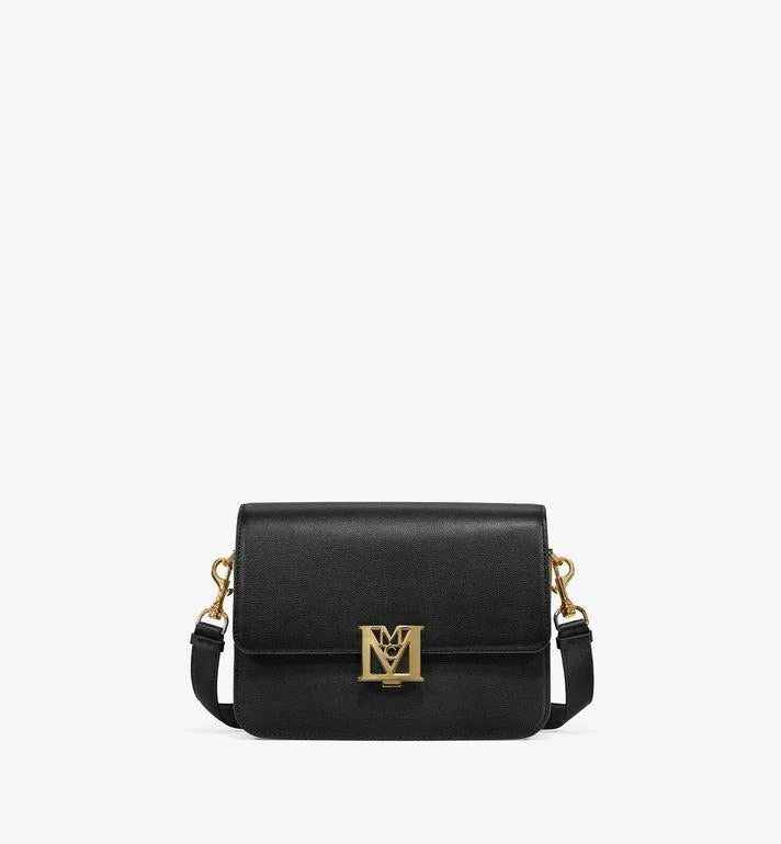 Mcm (black Shoulder Bag In Visetos Leather Block Bag) New Arrivals 3 Mcm (black Shoulder Bag In Visetos Leather Block Bag) New Arrivals