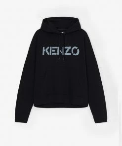 Kenzo (black “kenzo Logo Hoodie)
