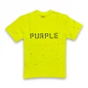 New Arrivals Purple Brand ( Jersey Yellow Stencil Logo W Paint)