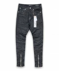 Purple Brand (black Center Front Hem Zip) New Arrivals