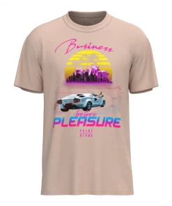 Point Blank (pale Pink “business Before Pleasure T-shirt) New Arrivals