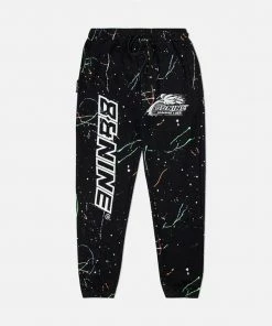 New Arrivals Eight & Nine (black Lost Splatter Sweatpant)