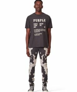 New Arrivals Purple Brand (black Wash History Bucket T-shirt)