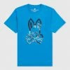 New Arrivals Psycho Bunny (mens Seaport Blue Thames Graphic T-shirt)