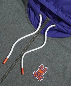 Psycho Bunny (men’s Heather Bayles Chain Stitch Hoodie ) New Arrivals