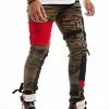 Reelistik Nyc (red /Camouflage Zip Jean)