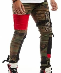 Reelistik Nyc (red /Camouflage Zip Jean)