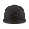 Planes (jet Black Crown Fitted Hat)