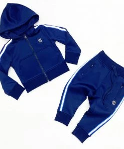 CULT OF INDIVIDUALITY Cult Of Individual (kids Navy/blue Jogging Set)