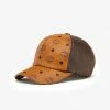 New Arrivals MCM (cognac Classic Mesh Cap In Visetos)