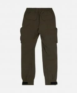 Eight & Nine (army/black Combat Nylon Pant )