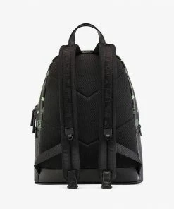 Mcm (Stark Backpack In Color Splash Logo Leather)