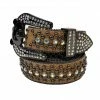 Elite Denim (brown/black Kids Bear Crystal Belt) New Arrivals