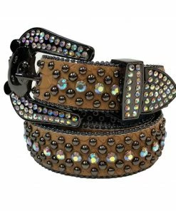 Elite Denim (brown/black Kids Bear Crystal Belt) New Arrivals