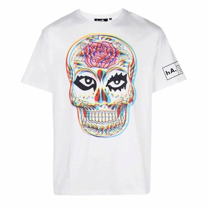 Haculla (White/rainbow Crewneck T-shirts) New Arrivals 4 Haculla (White/rainbow Crewneck T-shirts) New Arrivals