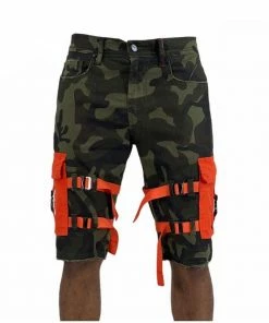 Preme Denim (camo/orange Cargo Short) New Arrivals