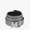 MCM (Claus M Reversible Belt 1" In Monogram Leather)