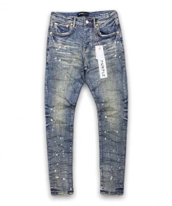 Purple Brand (vintage Spotted Indigo Coated Jean) New Arrivals