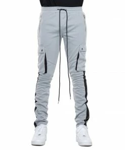 New Arrivals Eptm (Gray/Black Cargo Track Pants)