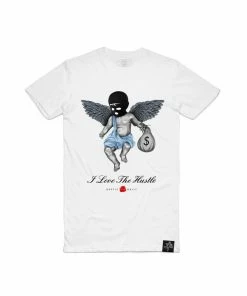 Hasta Muerte (white “flying Angel T-shirt)