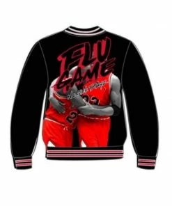 New Arrivals Retro Label (red /black 12’s Flu Jacket)