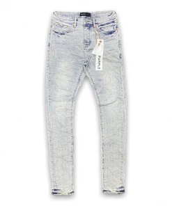 Purple Brand (super Light Indigo Jacquard Monogram Jean)