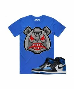 Baws (royal Blue /red Crewneck T-shirts) New Arrivals