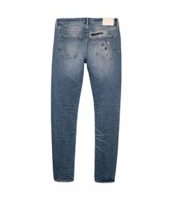 Purple Brand (blue Indigo Reflective Repair Jean) New Arrivals