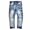Elite Denim (kids Blue/multi Paint Drip Jean)