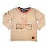 Elite Denim (kids Orange/cream Long Sleeve T-shirt) New Arrivals