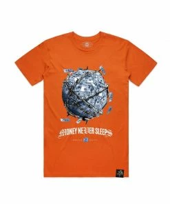 New Arrivals Hasta Muerte (orange “ball Of Cash T-shirt)