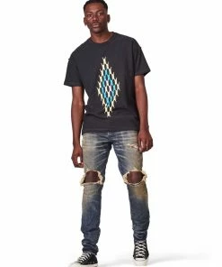 Purple Brand (dirty Indigo Blowout Jean) 9 Purple Brand (dirty Indigo Blowout Jean)