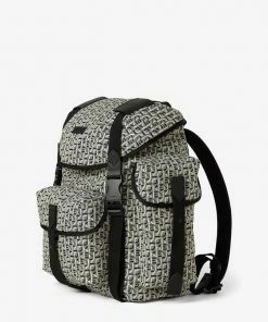 Kenzo (Courier Jacquard Backpack With Flap)
