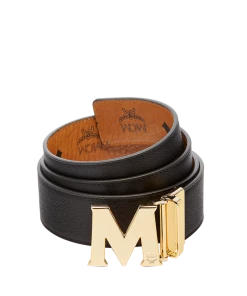 New Arrivals MCM (cognac Claus M Reversible Belt 1.75" In Visetos)