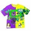 Sugarhill Sugar Hill (purple/Yellow Crewneck T-shirts) New Arrivals