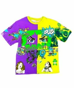 Sugarhill Sugar Hill (purple/Yellow Crewneck T-shirts) New Arrivals