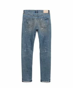 Purple Brand (blue Worn Light Indigo Destroy Jean) New Arrivals