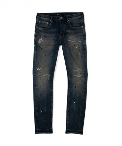 Purple Brand (blue Vintage Repair Dirty Paint Jean)