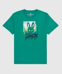 New Arrivals Psycho Bunny (courtside Mens Hayden Tragic T-shirt)