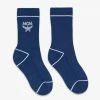 MCM (Royal Blue Classic Logo Cotton Socks)