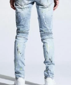 Crysp Denim (light Blue Indigo Paint Jean)