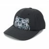 New Arrivals Kenzo (black Tiger Print Baseball Cap)