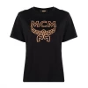 Mcm (women Black Logo Print T-shirt) New Arrivals