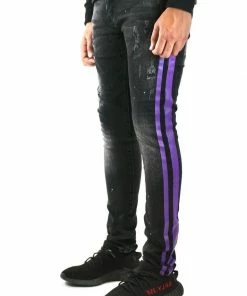 Reelistik Nyc (black/purple Stripe Jean) New Arrivals