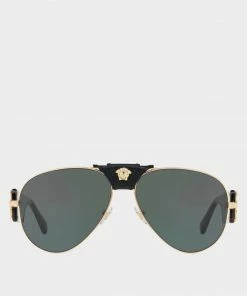 Versace (HAVANA BAROQUE SUNGLASSES)