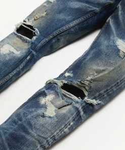 ARTMEETSCHAOZ Artmeetschaos (Blue “medium Wash Cut Jean) New Arrivals